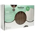 Produktbild: Spitzkerzen, Taupe, BOLSIUS, 23/240 mm, Brenndauer ca. 7h, Box mit 100 Stück