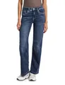 Produktbild: Street One Damen 3715695 Wide Leg Jeans, mid Blue Soft Washed, 26W x 32L