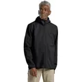 Produktbild: Jack Wolfskin Softshelljacke BORNBERG HOODY atmungsaktiv, leicht, Übergangsjacke schwarz M (50)