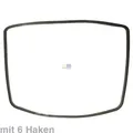 Produktbild: Türdichtung Siemens 00095253 rundum 6Haken für Backofen Herd