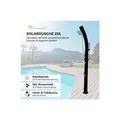 Produktbild: GreenYard Solardusche mit 20L Tank und Handbrause