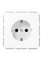 Produktbild: Jung CD1520KIWW SCHUKO Steckdose, 16 A 250 V ~, integrierter erhöhter ...