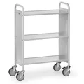 Produktbild: fetra 4870 - Stahl - Regalwagen - Grau - 150 kg - 4 Rad/Räder - 12,5 cm