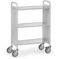 Produktbild: Fetra Transportgeräte Fetra Bürowagen Ladefläche 720 x 350 mm - grau -, 4870