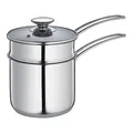 Produktbild: Küchenprofi 2370602814 Wasserbad-Topf, Edelstahl, silber, 15,5 x 30,3 x 21 cm