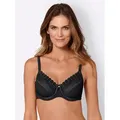 Produktbild: Bügel-BH SASSA, Damen, Gr. 85, Cup C, schwarz, 90% Polyamid, 10% Elasthan, BHs Bügel-BH