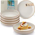 Produktbild: Sänger Rio Creme| Pastaschalen 6 teilig, 6x Nudel Schalen aus Steingut, Schüssel Set spülmaschinenfest mikrowellenfest kratzfest, große Schüssel cremefarben 750 ml | VALUE COLLECTION