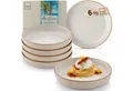 Produktbild: SÄNGER Teller Rio, (6 St), Rio Creme, 6x Pastaschalen, Steingut, Handmade, VALUE COLLECTION