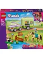 Produktbild: LEGO Friends 42695 Pferd und Fohlen mit Pferdeanhänger