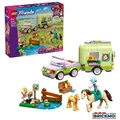 Produktbild: LEGO Friends 42695 Pferd und Fohlen mit Pferdeanhänger 42695