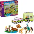 Produktbild: LEGO® Friends 42695 Pferd und Fohlen mit Pferdeanhänger