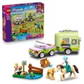 Produktbild: LEGO Friends 42695 Pferd und Fohlen mit Pferdeanhänger, Pferde Spielzeug