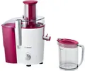 Produktbild: Bosch MES25C0 Entsafter VitaJuice 2, 700 W, Edelstahl-Microsieb, 2 Schaltstufen, weiß/ wild berry