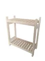 Produktbild: Stolarstwo Wochnik S.C. Holzregal Standregal Modulares Regal Stapelbar Kellerregal Haushaltsregal Kiefer Breite 38 cm Lange 60 cm Höhe 45 Oder 60 cm 2 Oder 3 Einlegeböden (60x60x38 cm 2 Einlegeböden)