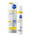Produktbild: NIVEA Q10 Daily UV-Fluid Gesichtspflege mit LSF 50, Sonnencreme mit Q10, GLYCOSTOP und UV-Filter, nicht fettendes Q10 Anti-Falten Experte Sonnenschutz Fluid (40 ml)
