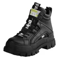 Produktbild: Buffalo Damen Aspha Nc Mid Sneaker, schwarz, 37 EU