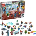Produktbild: LEGO 76196 Marvel Avengers Adventskalender 2021 Weihnachtskalender mit Spider-Man und Iron Man für Kinder ab 7 Jahren, Weihnachtsgeschenk