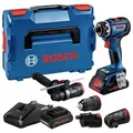 Produktbild: Bosch Professional GSR 18V-90 FC 06019K6200 Akku-Bohrschrauber 18V Li-Ion inkl. 2. Akku, inkl. Ladegerät, inkl. Koffer