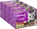 Produktbild: 48x85g Whiskas Katzenfutter Nassfutter Pure Delight Klassisches Ragout in Gelee