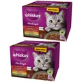 Produktbild: Whiskas Adult Saftige Häppchen Pure Delight 48x85g Feuchtfutter für Katzen Gelee