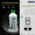 Produktbild: 1x DeLonghi EcoDecalk DLSC500 SER 500ml Entkalker für 5 Entkalkungsvorgänge
