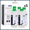 Produktbild: 5x DeLonghi original Entkalker EcoDecalk DLSC500 für Kaffeevollautomaten 500ml