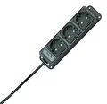 Produktbild: Kopp Universal 3-fach Steckdosenleiste Anthrazit 127015013