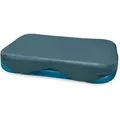 Produktbild: Poolabdeckung rechteckig blau - 305 x 183 cm - Schutzplane für Schwimm-Center Falmily Pool - Intex