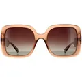 Produktbild: Polaroid Square Damen Beige Braun Verlauf Polarisierte Sonnenbrille