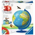 Produktbild: Ravensburger 3D-Puzzle-Ball Kinderglobus in deutscher Sprache, Puzzle, 180 Teile