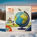 Produktbild: Ravensburger 3D-Puzzle-Ball Kinderglobus in deutscher Sprache, Puzzle, 180 Teile