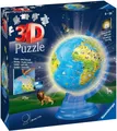 Produktbild: Ravensburger Puzzle Kinderglobus in deutscher Sprache 180 Teile 11160