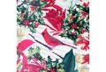 Produktbild: Star Geschenkpapier, Geschenkpapier Rotkardinal & Stechpalme 70cm x 2m Rolle Creme / Rot