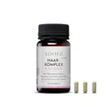 Produktbild: sovita Haar Komplex Kapseln mit Hirseextrakt & Biotin | Mit Kupfer, Selen & Schwarzem Pfeffer zur Unterstützung von Haaren, Haut & Bindegewebe | Nahrungsergänzung | 90 Kapseln