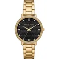 Produktbild: Michael Kors Quarz / 3 Zeiger Pyper MK4916 - schwarz,goldfarben - 38mm