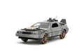 Produktbild: Jada Back to The Future Part III 1:32 Time Machine Rail Wheels Die-Cast Car, Toys for Kids and Adults