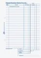 Produktbild: AVERY Zweckform Kassenbericht/Bestandsrechnung Formularbuch 318