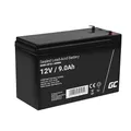 Produktbild: Green Cell AGM 12V 9Ah Akku VRLA Blei-Batterie Bleiakku Ersatzakku Gelakku Akkubatterie Zyklenfest Unbemann UPS, USV, Notstrom, USV-Anlage, UPS -Anlage, Backup-Batterie, Batteriebackup