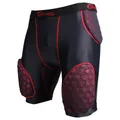 Produktbild: Full Force Wear Full Force American Football Thunder Pro Flex 5 Pad Unterhose - schwarz Gr. S