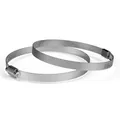 Produktbild: AC Infinity Edelstahl-Luftkanal-Schellen, 100 mm (2er-Pack) für Luftkanäle, Heizung, Kühlung, Abluft, Belüftung