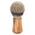 Produktbild: ERBE Shaving-Shop RasierpinselRasierpinsel Silberspitz & Dachshaar Olivenholz 1 Stk. (87,95 € / 1 Stk.)