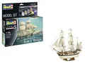Produktbild: Revell Modellset 65458 Modellset HMS Beagle 1:96 Ungebaut/Unlackiert Plastikmodellbausatz mit Zubehör