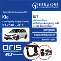 Produktbild: Für KIA Cee'd Sporty Wagon (Kombi) Typ CD 18- AHK abn. +7pol sp. E-Satz NEU TOP