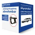 Produktbild: Oris Anhängerkupplung abnehmbar für HYUNDAI i30 Fliessheck Typ PD / PDE / PDEN