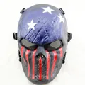 Produktbild: Schädel Geist Vollmaske Skelett Taktisch Paintball Airsoft Full Face Mask Maske