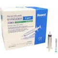 Produktbild: Romed Einmalspritzen mit Einmalkanülen 3-teilig steril 5 ml (100 Stück)