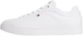 Produktbild: Tommy Hilfiger Damen Cupsole Sneaker Icon Court aus Leder, Weiß (White), 41