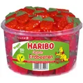 Produktbild: Haribo Riesen Erdbeeren Fruchtgummi gelatinefrei Veggie 1350g