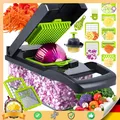 Produktbild: Gemüseschneider Zerkleinerer Slicer Dicer Multischneider Gemüsehobel Retoo