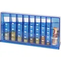 Produktbild: HMF 4710-05 Münzsortierer Euro Spardose 24 x 5 x 12 cm Blau